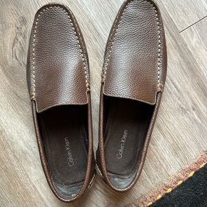 Men’s brown loafers